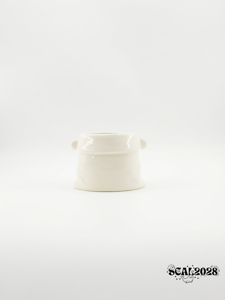 Seal Ceramic Cloth Bag Cup
