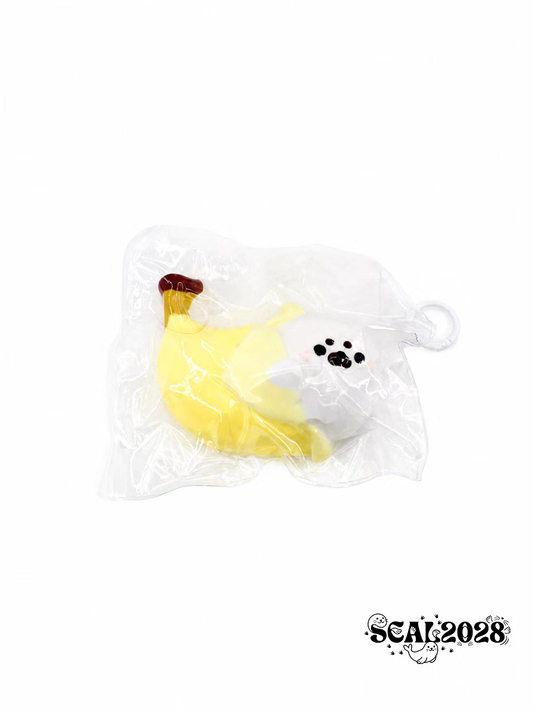 Banana Seal Squeeze Toy