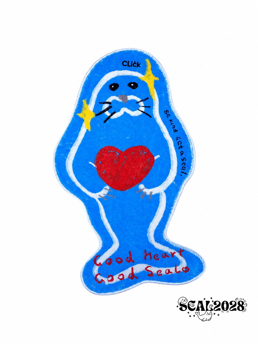 Good Heart Seal Rug