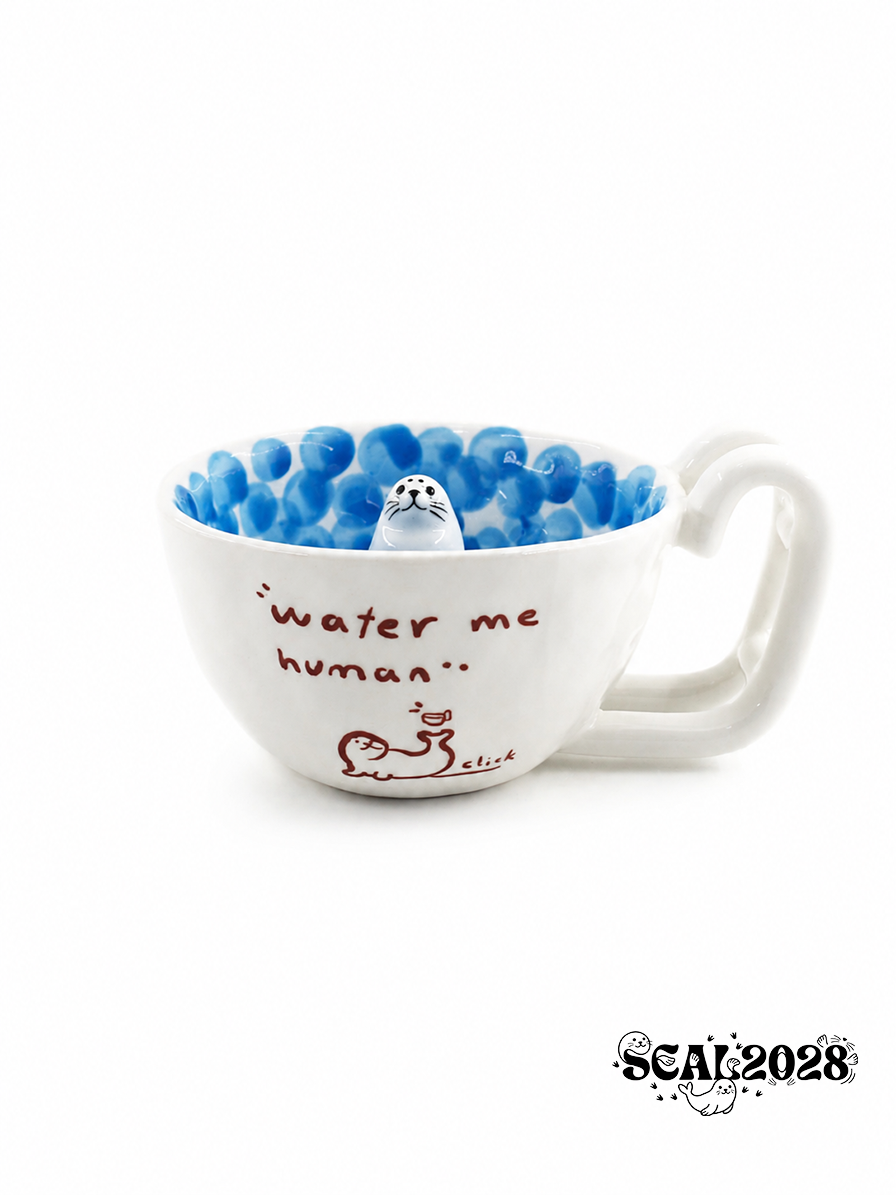 Seal Cup from the Pool with Costume Accessories Set