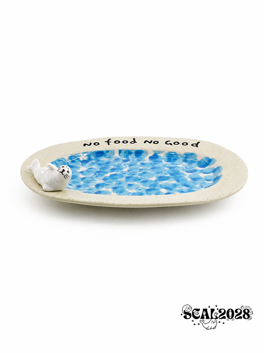 Seal ceramic plate