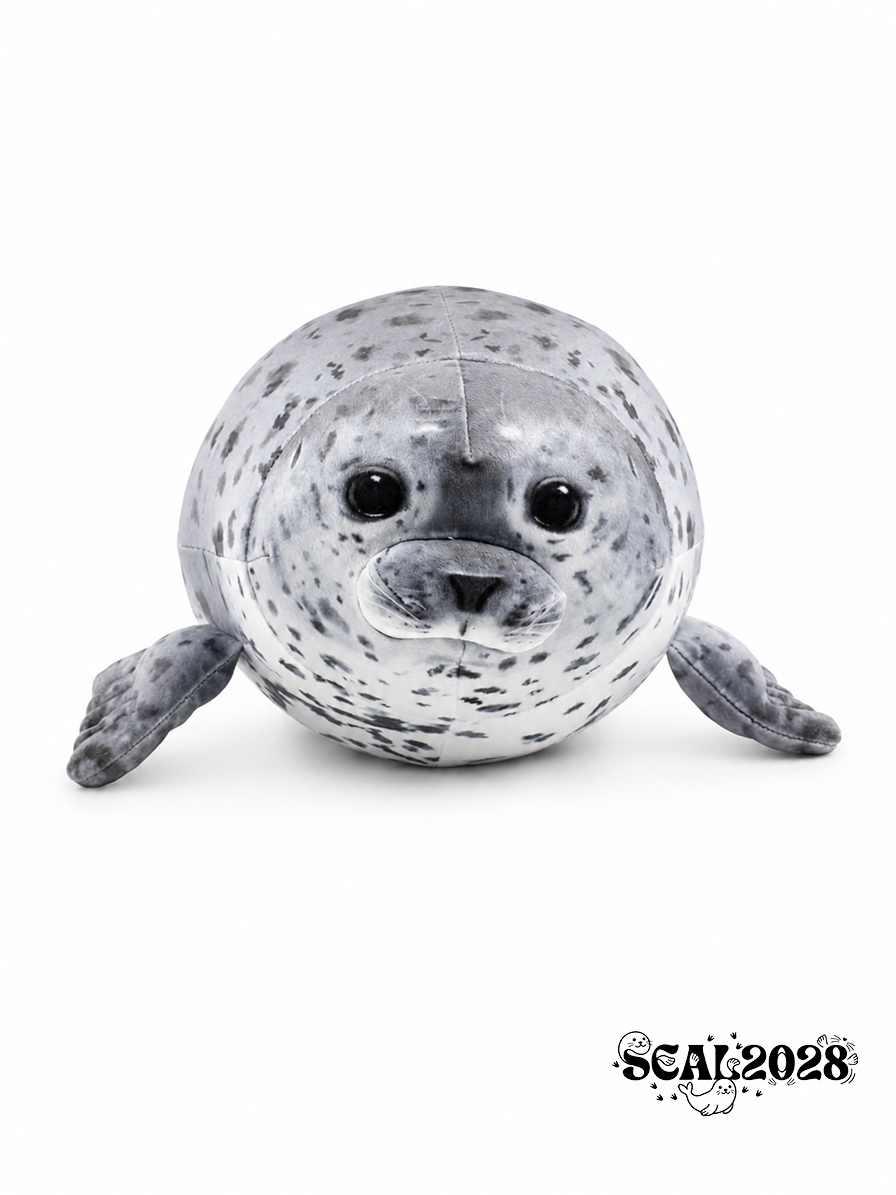 “BaoFu” Seal Plush — Authentic Yantai Seal Breeding Center Collaboration