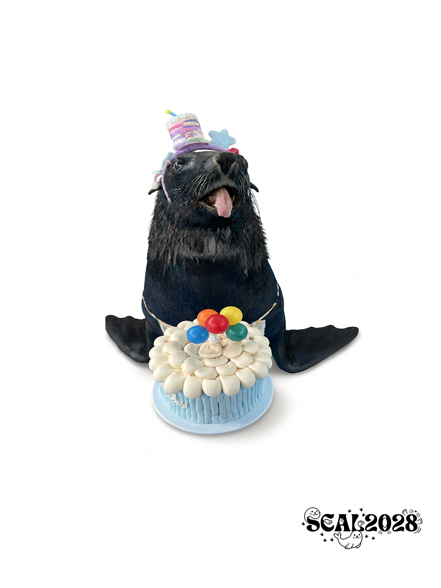 Custom Sea Lion Birthday Video Greeting (Personalized Wishes & Tricks)