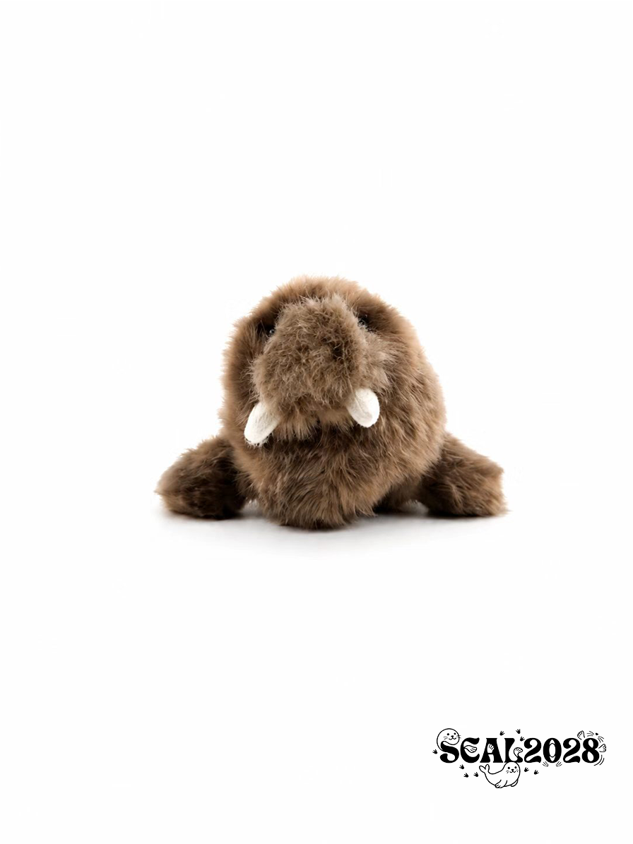 Walrus Plush Fridge Magnet