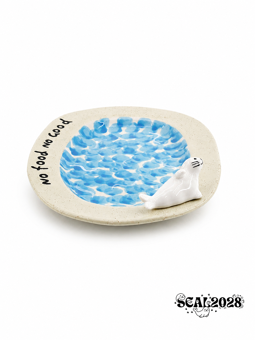 Seal ceramic plate