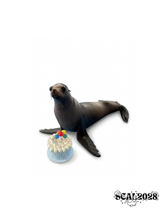 Custom Sea Lion Birthday Video Greeting (Personalized Wishes & Tricks)