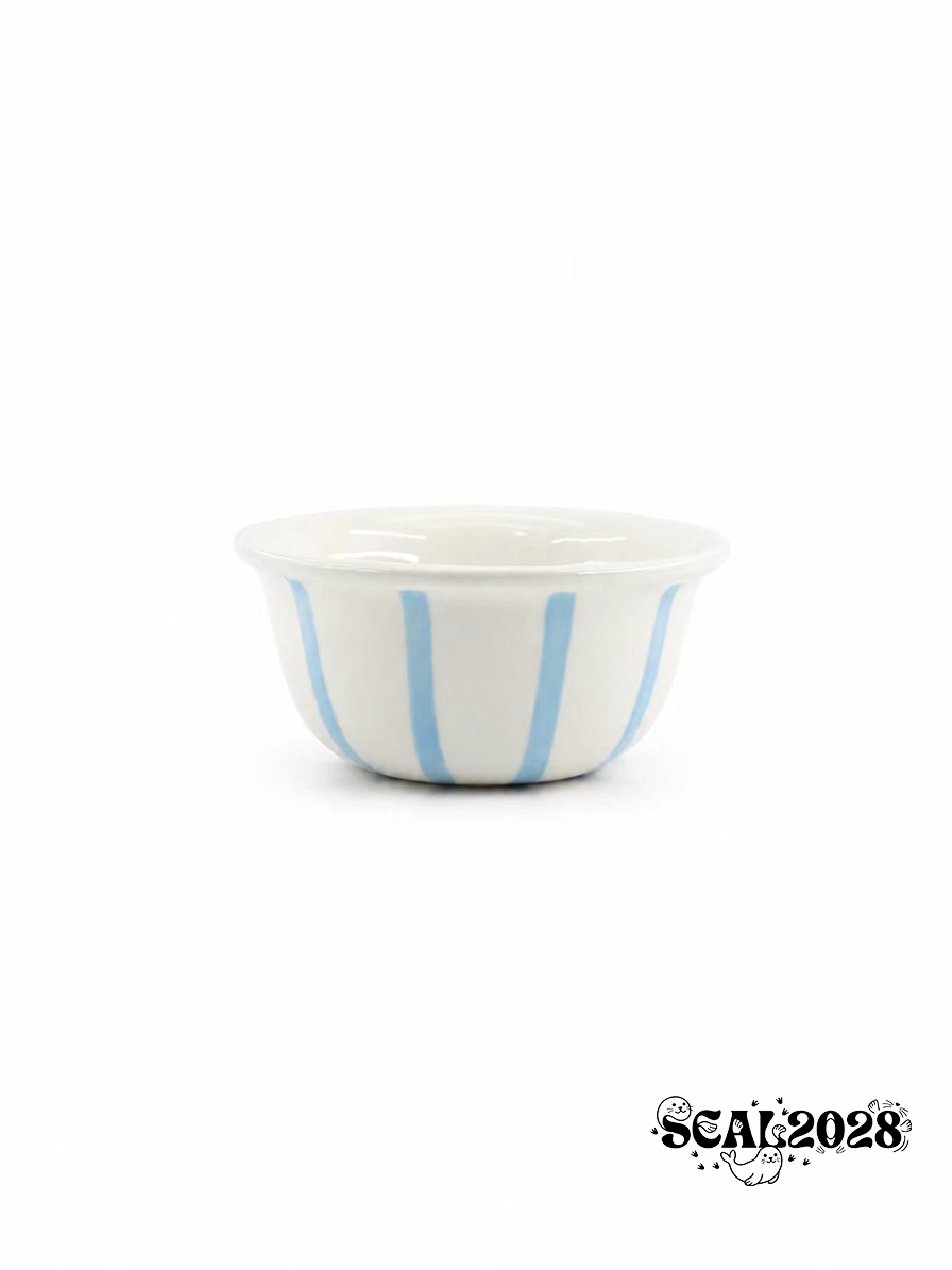 Seal / Penguin Oatmeal Bowl Breakfast Bowl Fruit Bowl