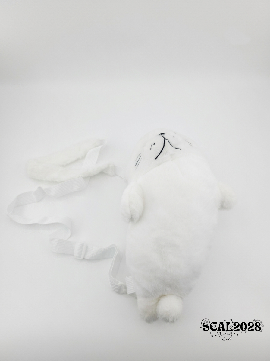 Seal White Crossbody Bag