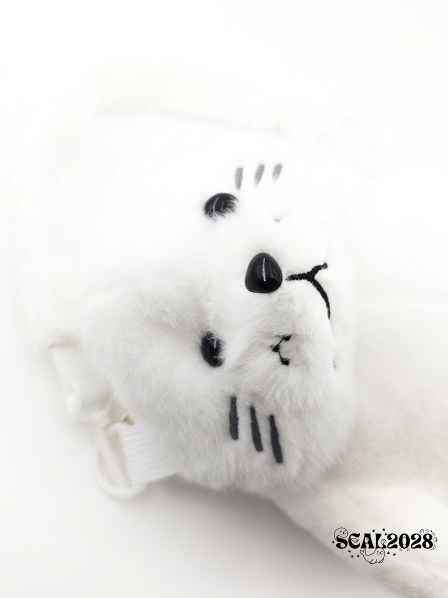 Seal White Crossbody Bag