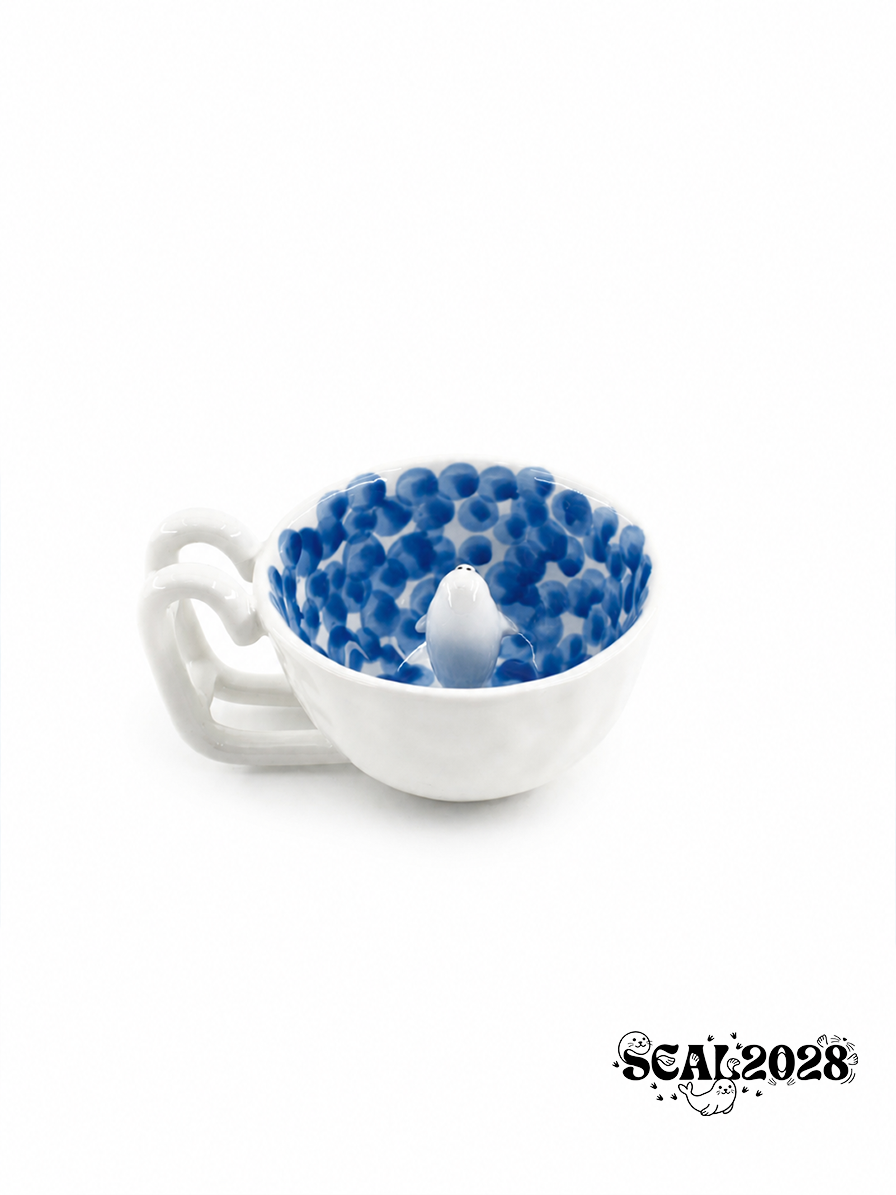 Seal Cup from the Pool with Costume Accessories Set