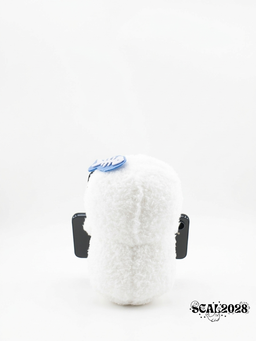 White Seal Phone Stand