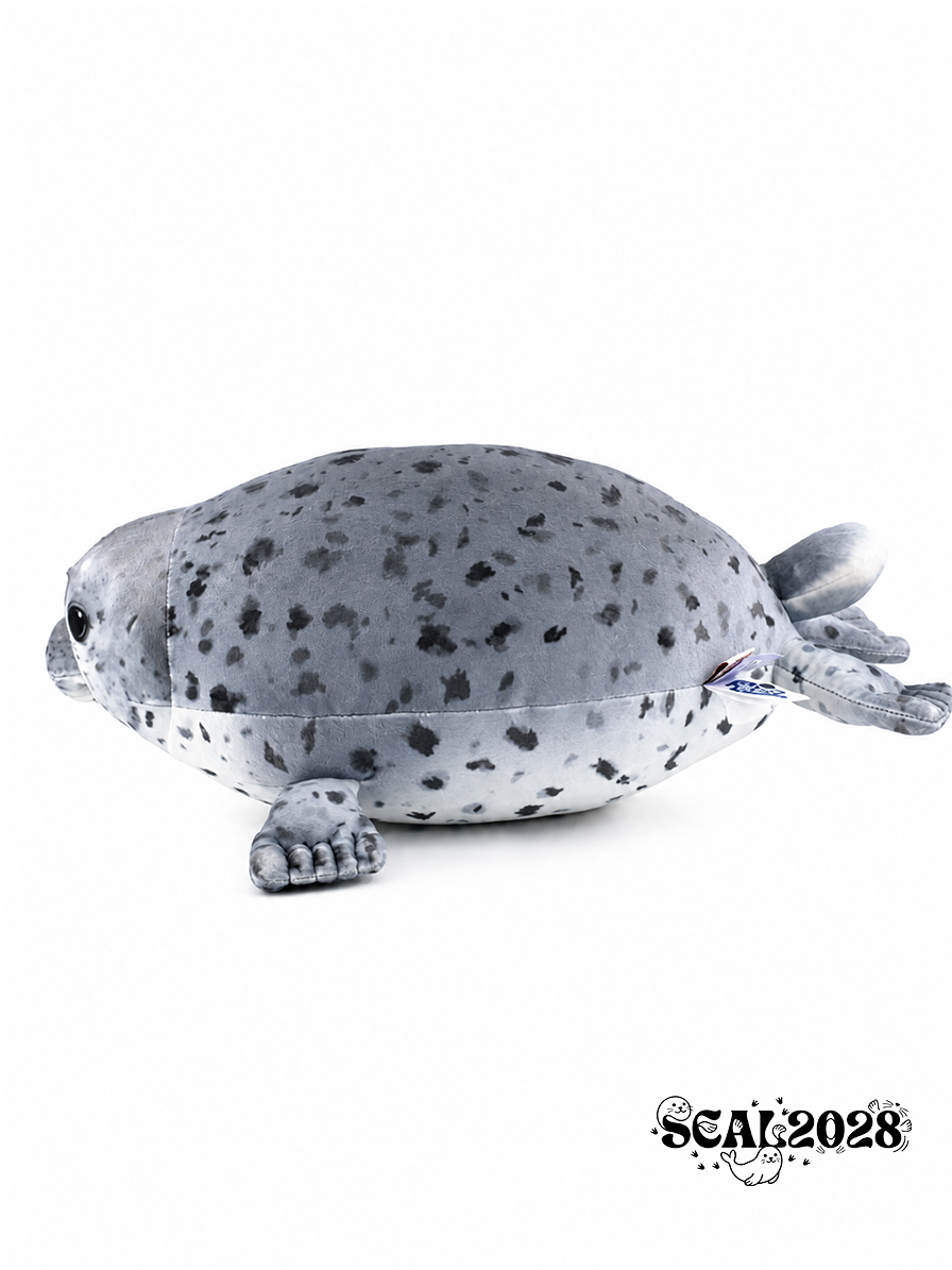 “BaoFu” Seal Plush — Authentic Yantai Seal Breeding Center Collaboration