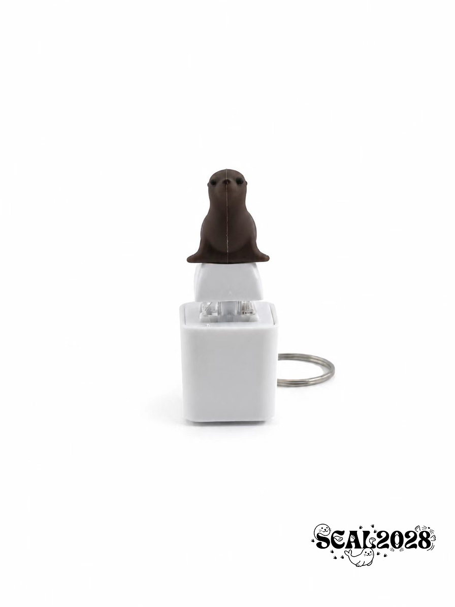 Sea lion Clicker Keychain ×2