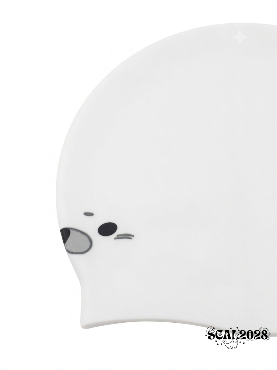 Seal swimming cap