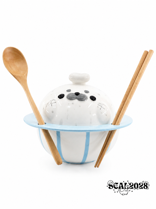 Seal instant noodle bowl