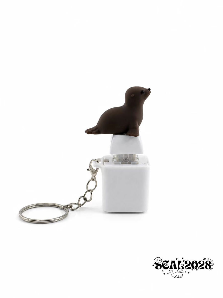 Sea lion Clicker Keychain ×2