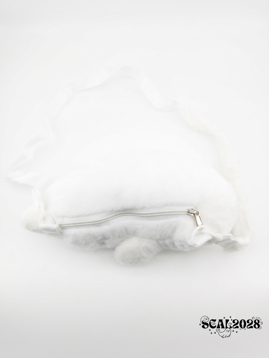 Seal White Crossbody Bag