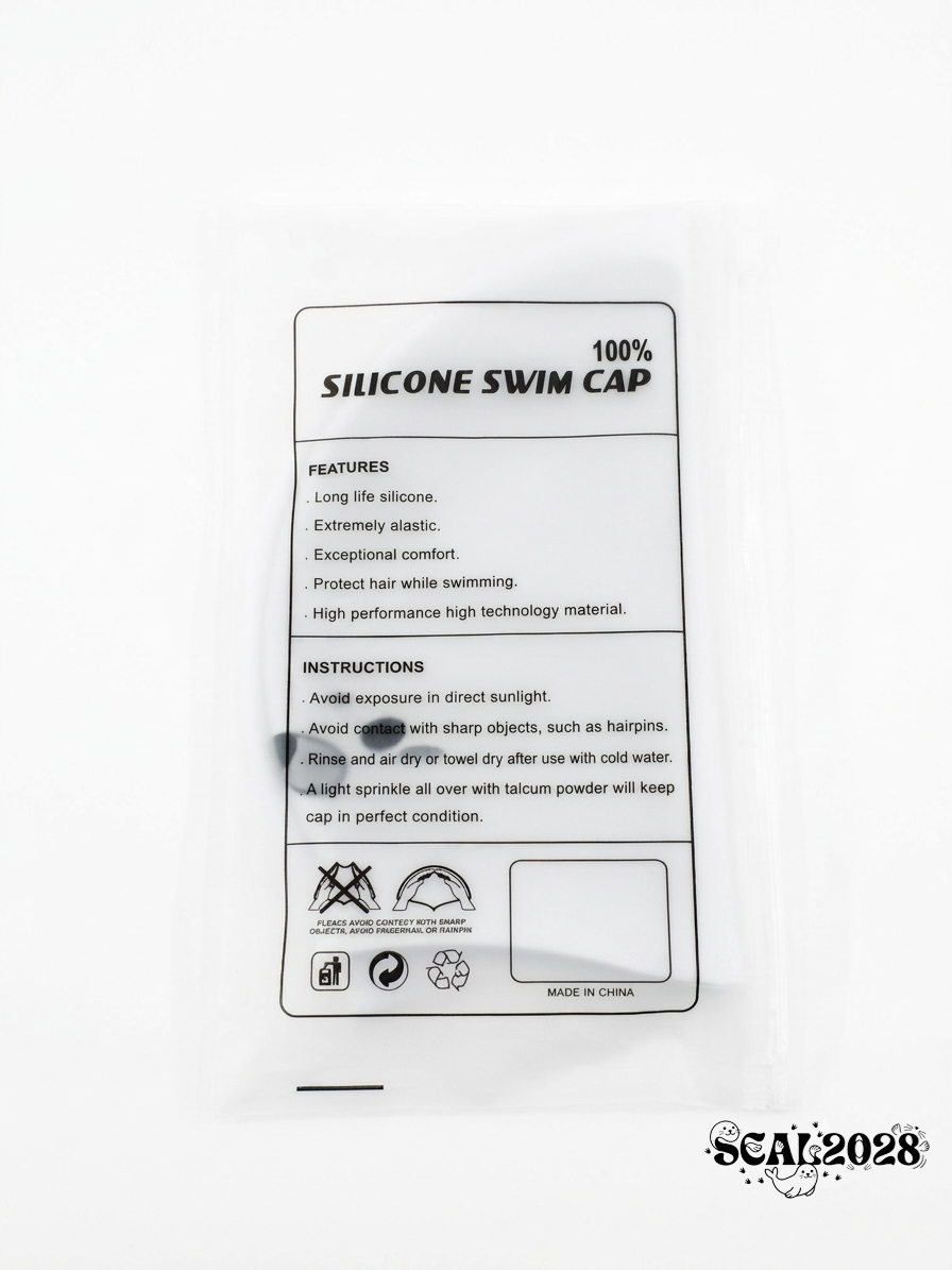 Seal swimming cap