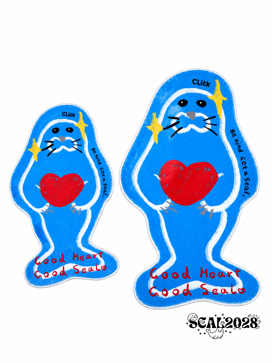Good Heart Seal Rug