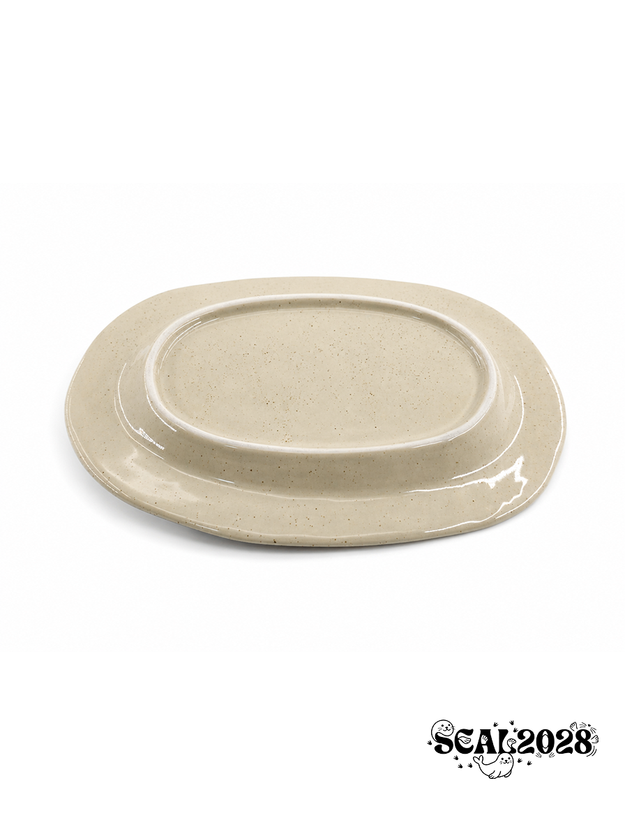 Seal ceramic plate