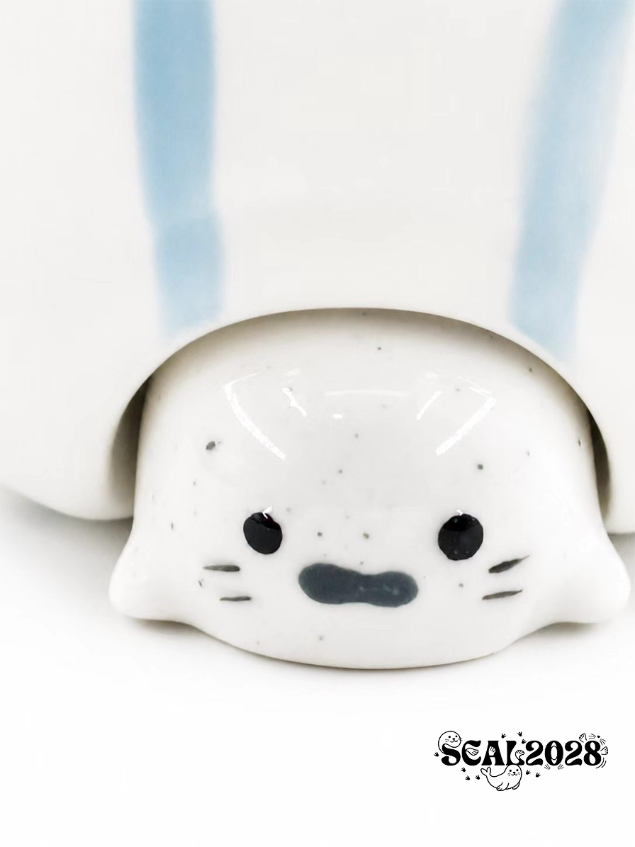 Seal / Penguin Oatmeal Bowl Breakfast Bowl Fruit Bowl