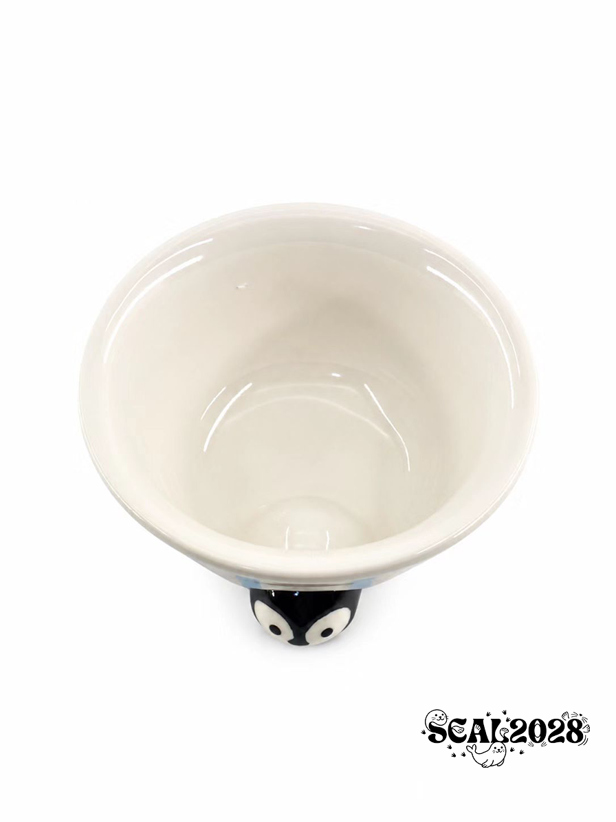 Seal / Penguin Oatmeal Bowl Breakfast Bowl Fruit Bowl