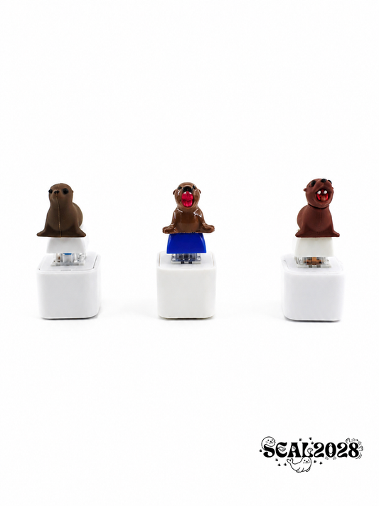 Sea lion Clicker Keychain Combo