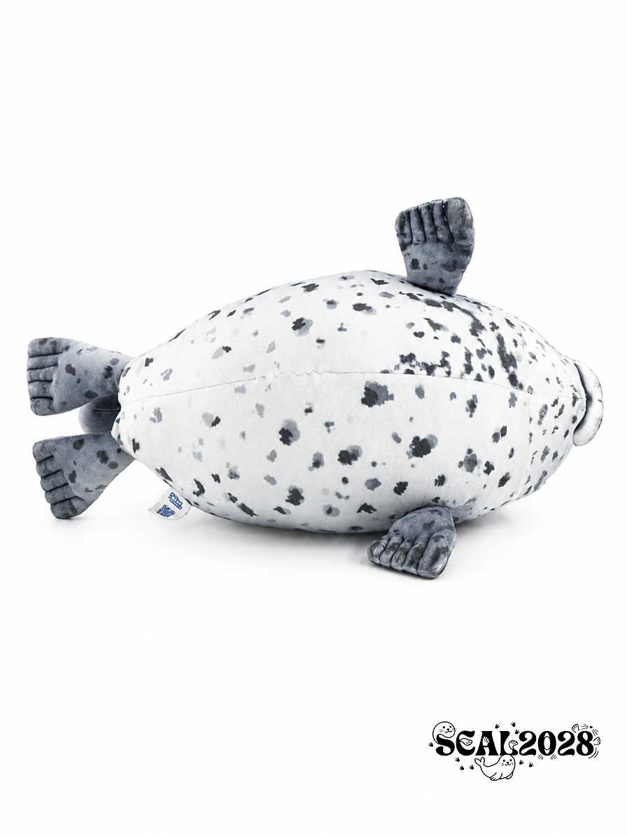 “BaoFu” Seal Plush — Authentic Yantai Seal Breeding Center Collaboration
