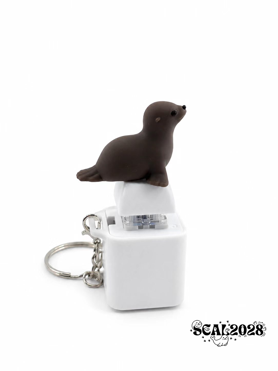 Sea lion Clicker Keychain ×2