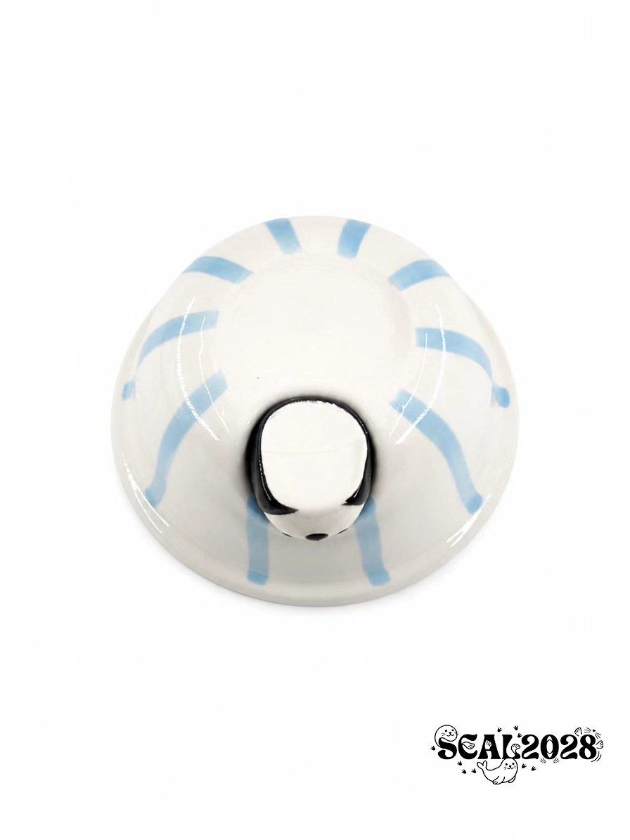 Seal / Penguin Oatmeal Bowl Breakfast Bowl Fruit Bowl