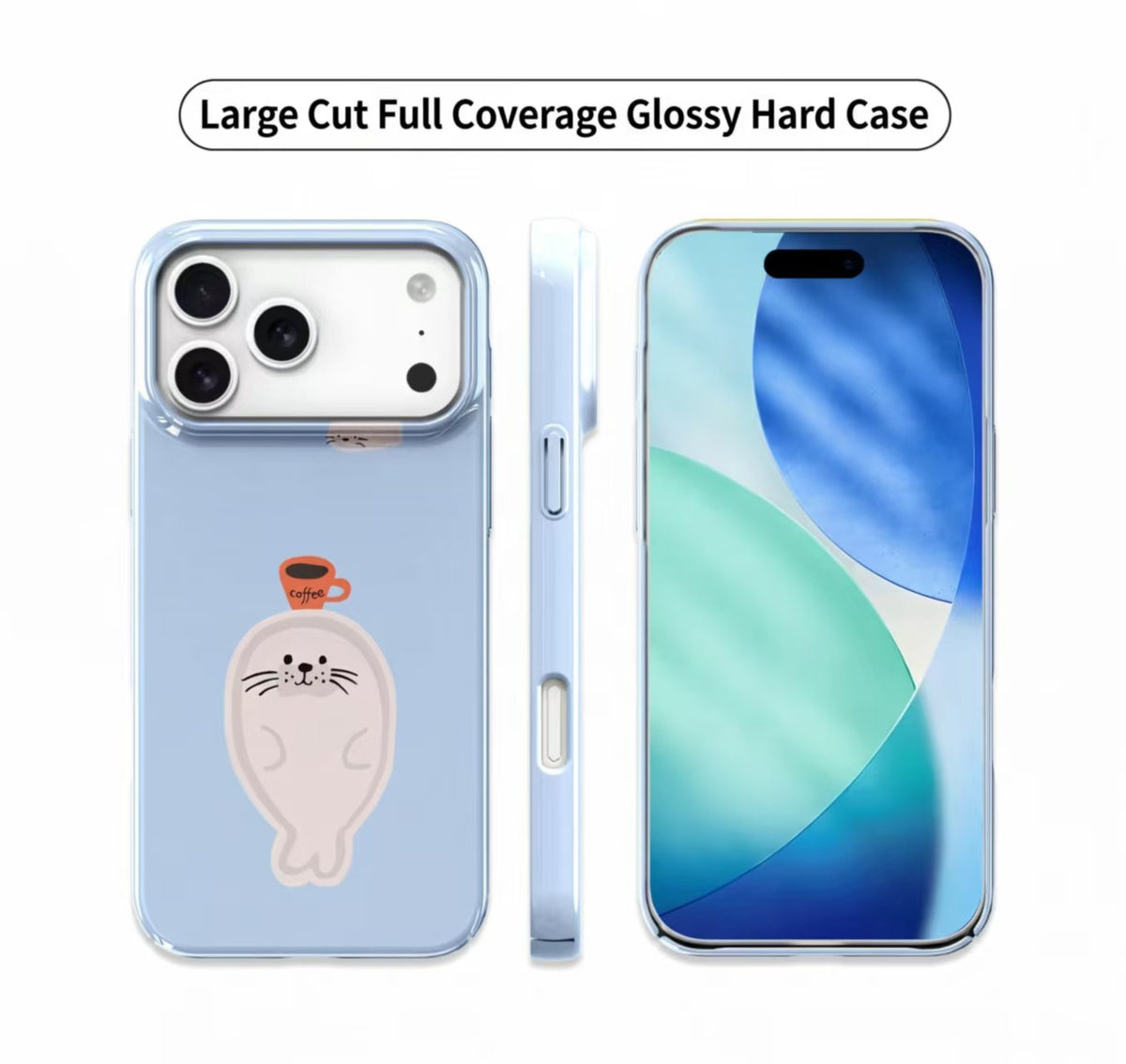 Magnetic Coffee Seal 2-in-1 Dual Layer Case - Built-in N52 MagSafe Tough Cover