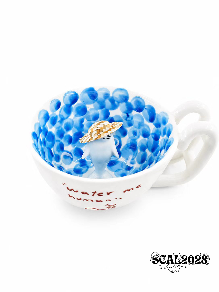 Seal Cup from the Pool with Costume Accessories Set