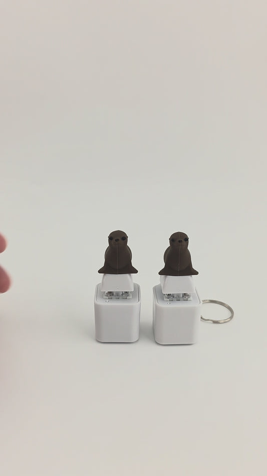 Sea lion Clicker Keychain Combo